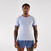 T-shirt de running confort sans couture, Kiprun 500 gris clair