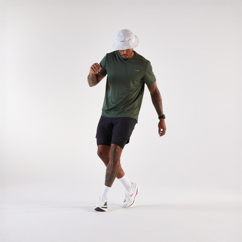 Pălărie trail alergare KIPRUN ultralight gri