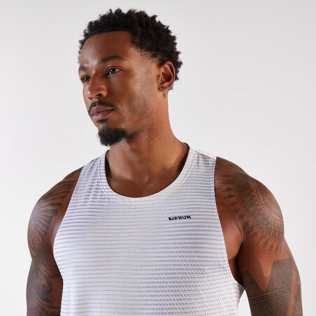 Майка чоловіча 900 LIGHT для бігу біла