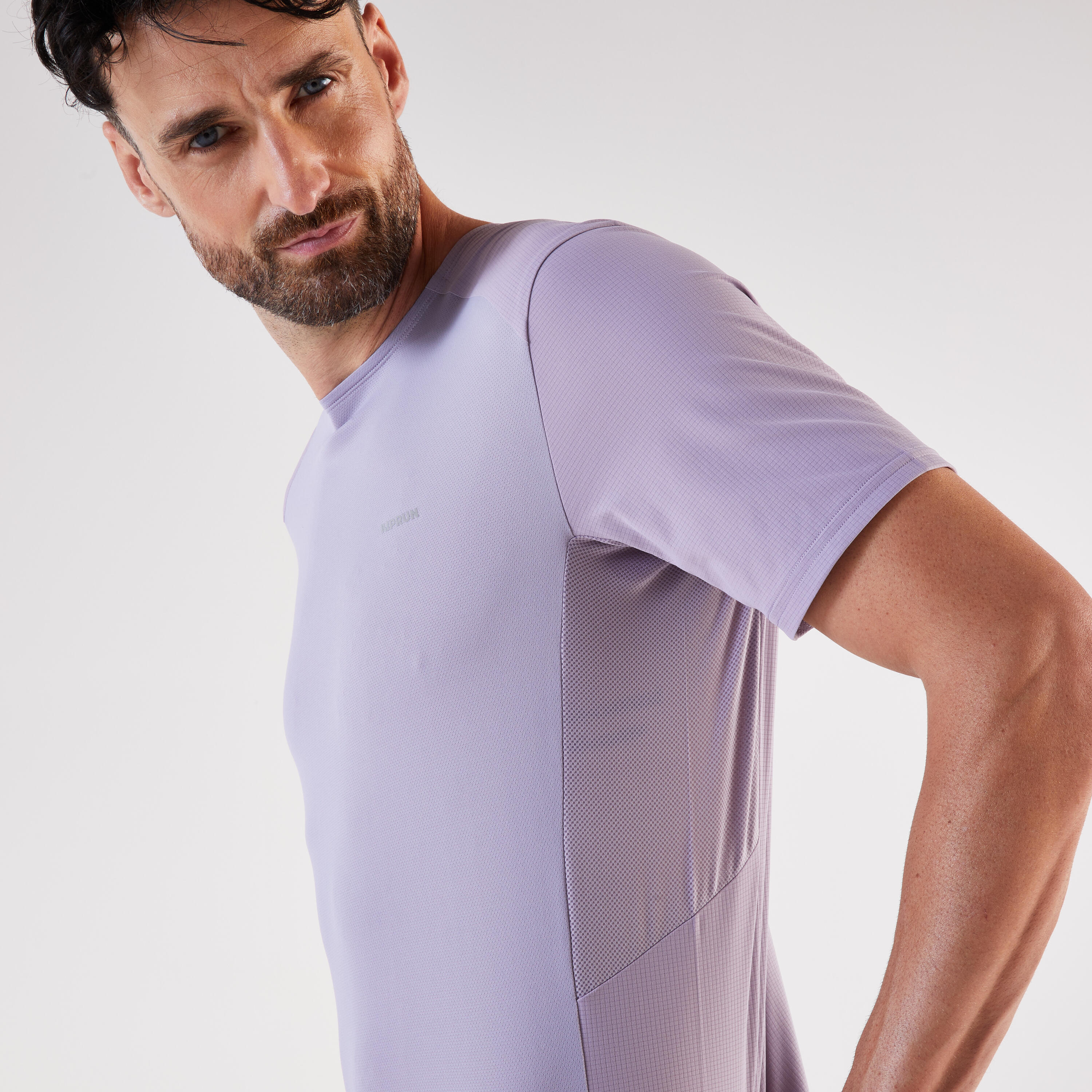 T-shirt de running Homme, Kiprun Run 900 Light Violett 5/8