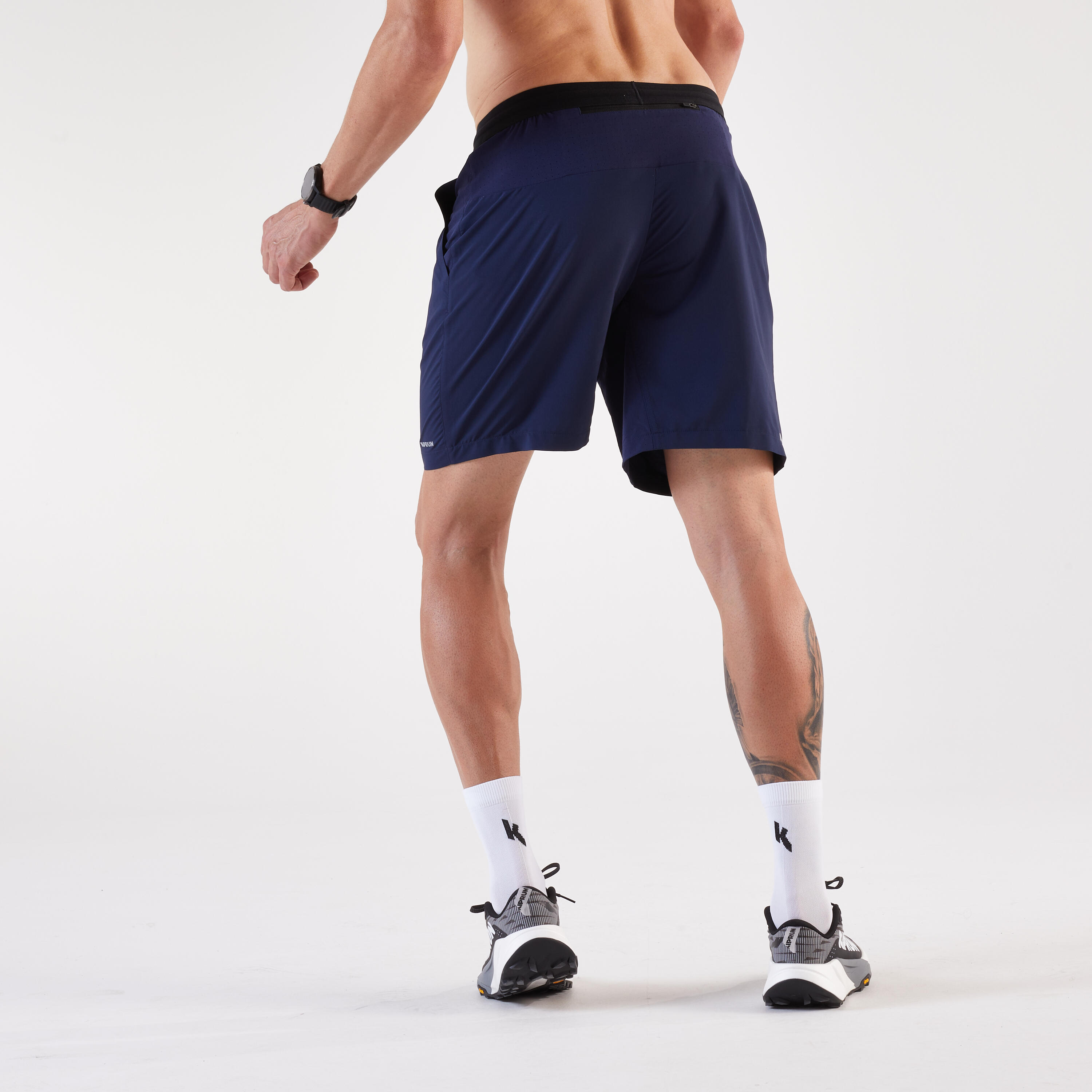 Short de course respirant homme, Run 500 Dry 4/8