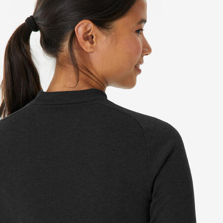 Термобельё (верх) лыжное женское чёрное BL 100