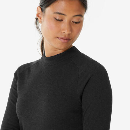 Термобельё (верх) лыжное женское чёрное BL 100