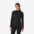Sous-vêtement thermique de ski chaud et confort femme, BL100 haut Noir