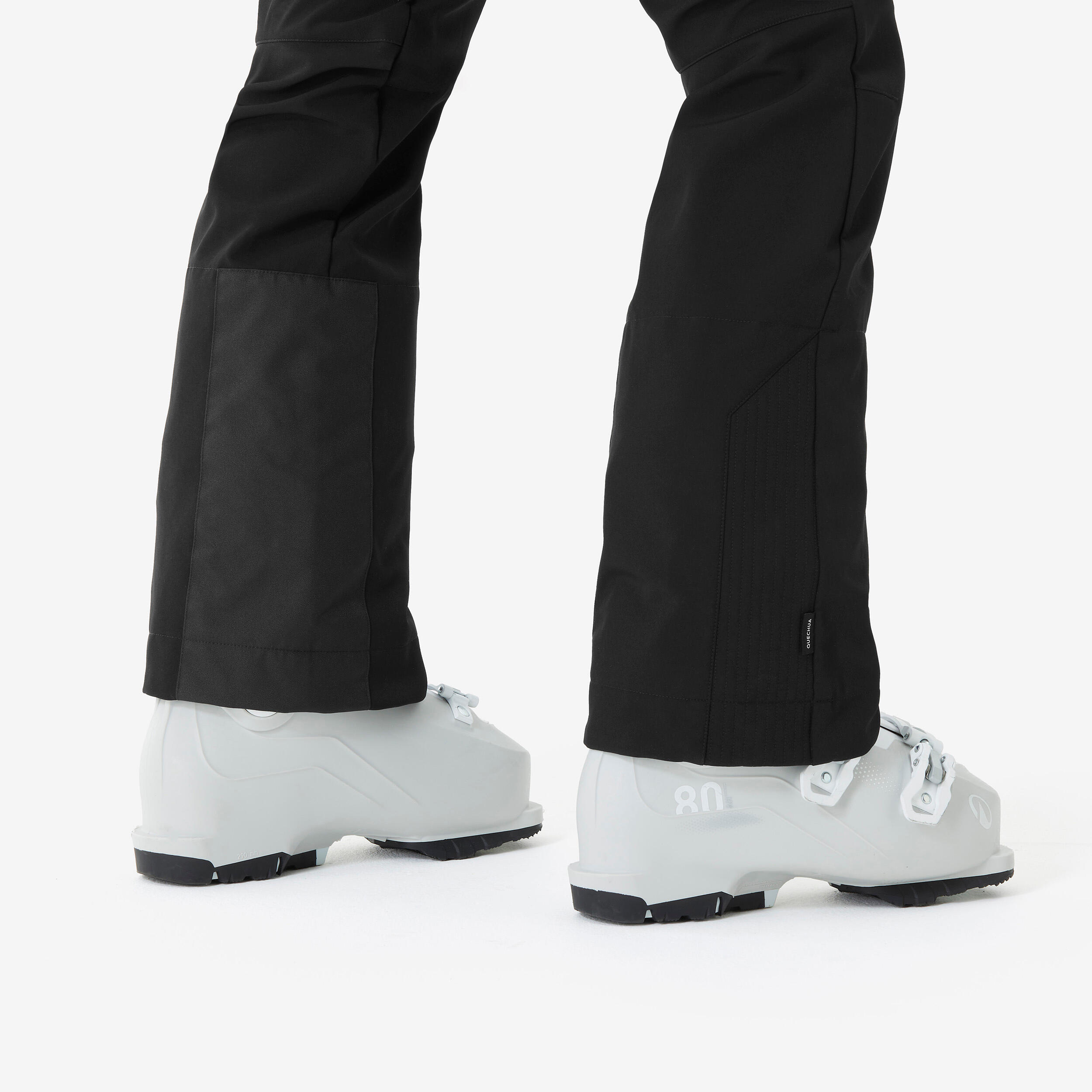 Pantalon de ski chaud et ajustable femme, 500 7/9