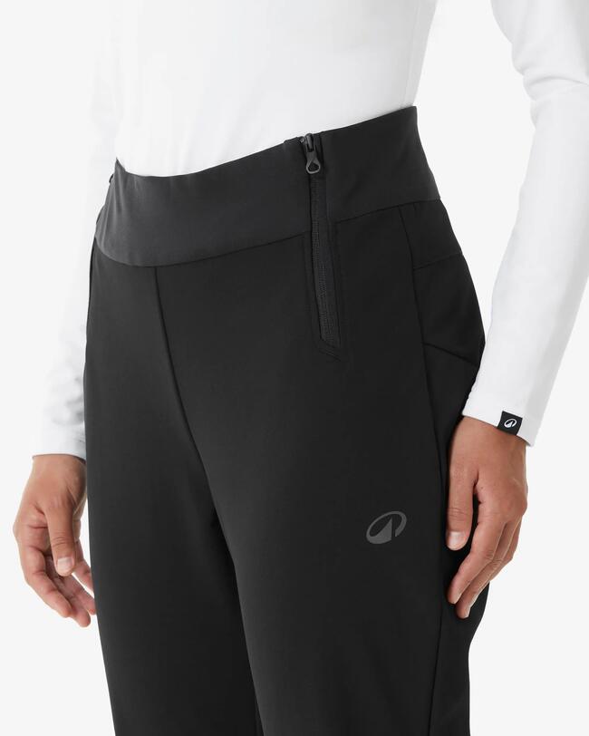 Damen-Skihose Slim Fit 500 – Schwarz