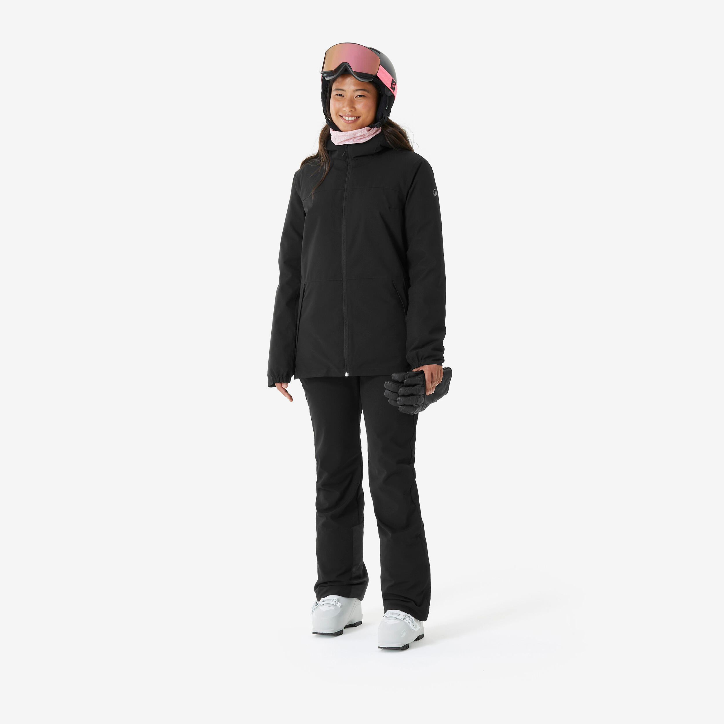 Manteau de ski femme – 100 noir 4/11