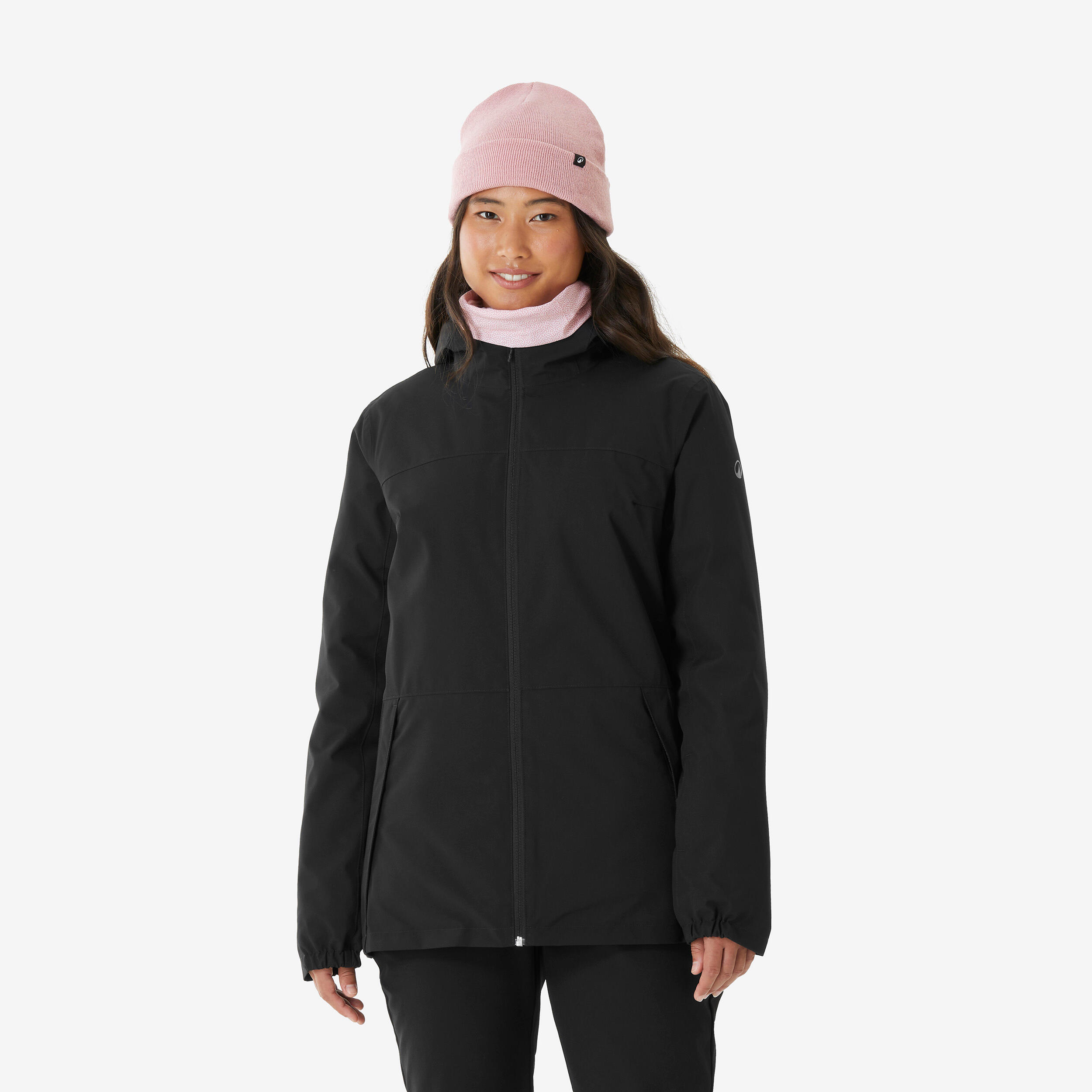 Manteau de ski femme – 100 noir - WEDZE