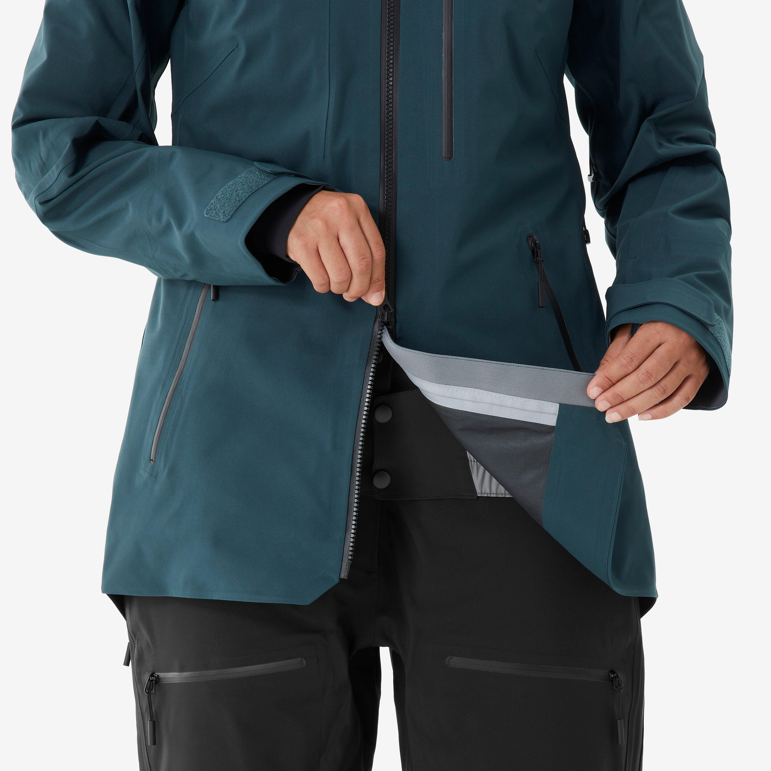 Kurtka narciarska i snowboardowa damska Quechua FR 500 5/7
