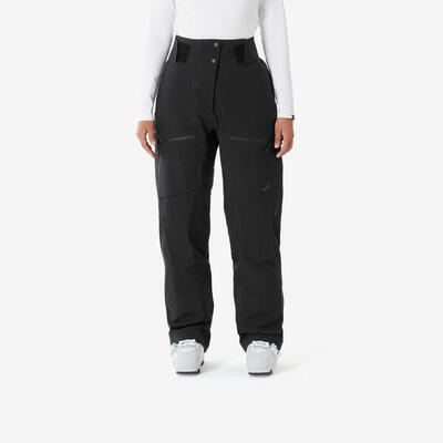 Pantaloni sci donna 500 blu