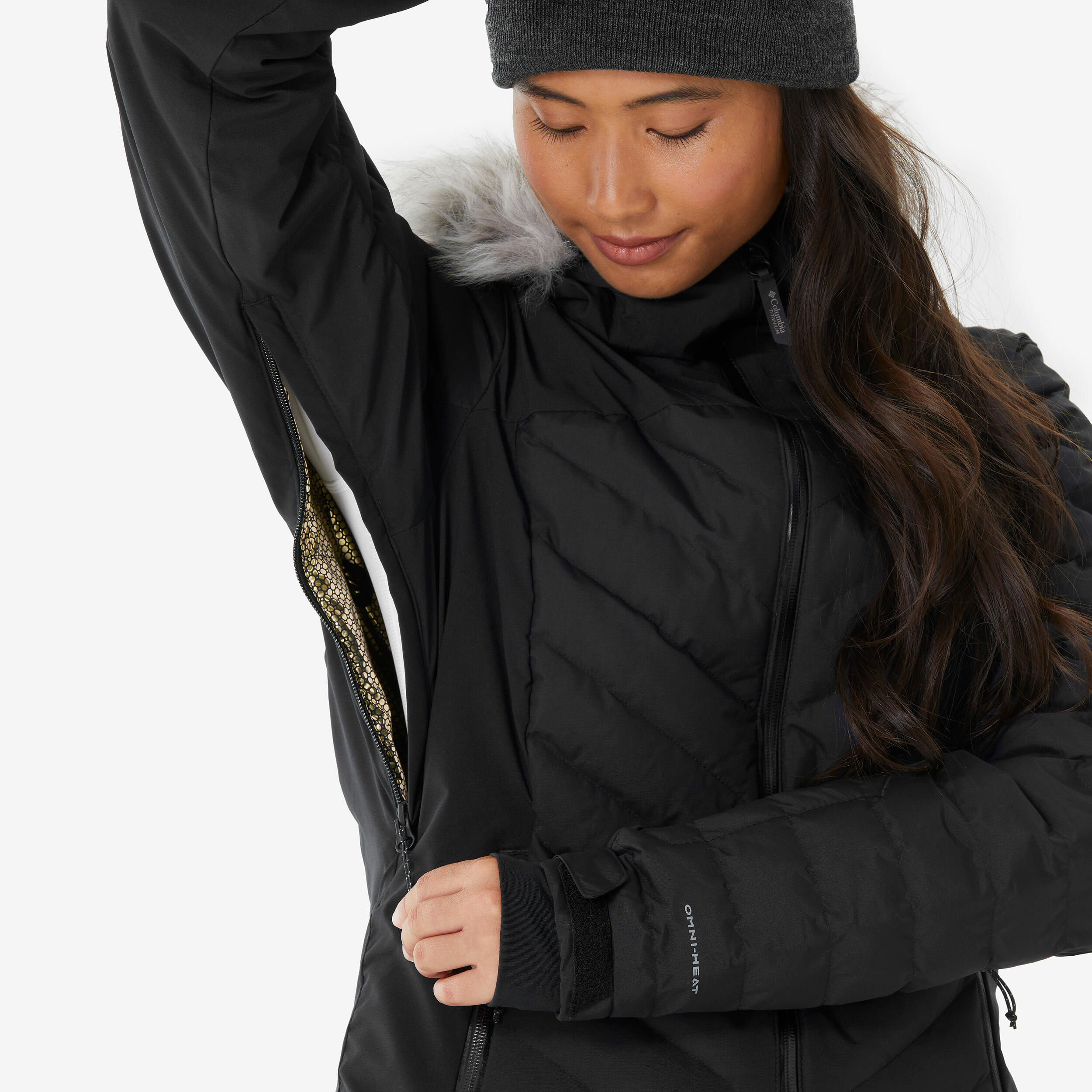 Seconde vie - Veste de ski et snowboard très chaude femme Columbia, Kennewick... 6/12