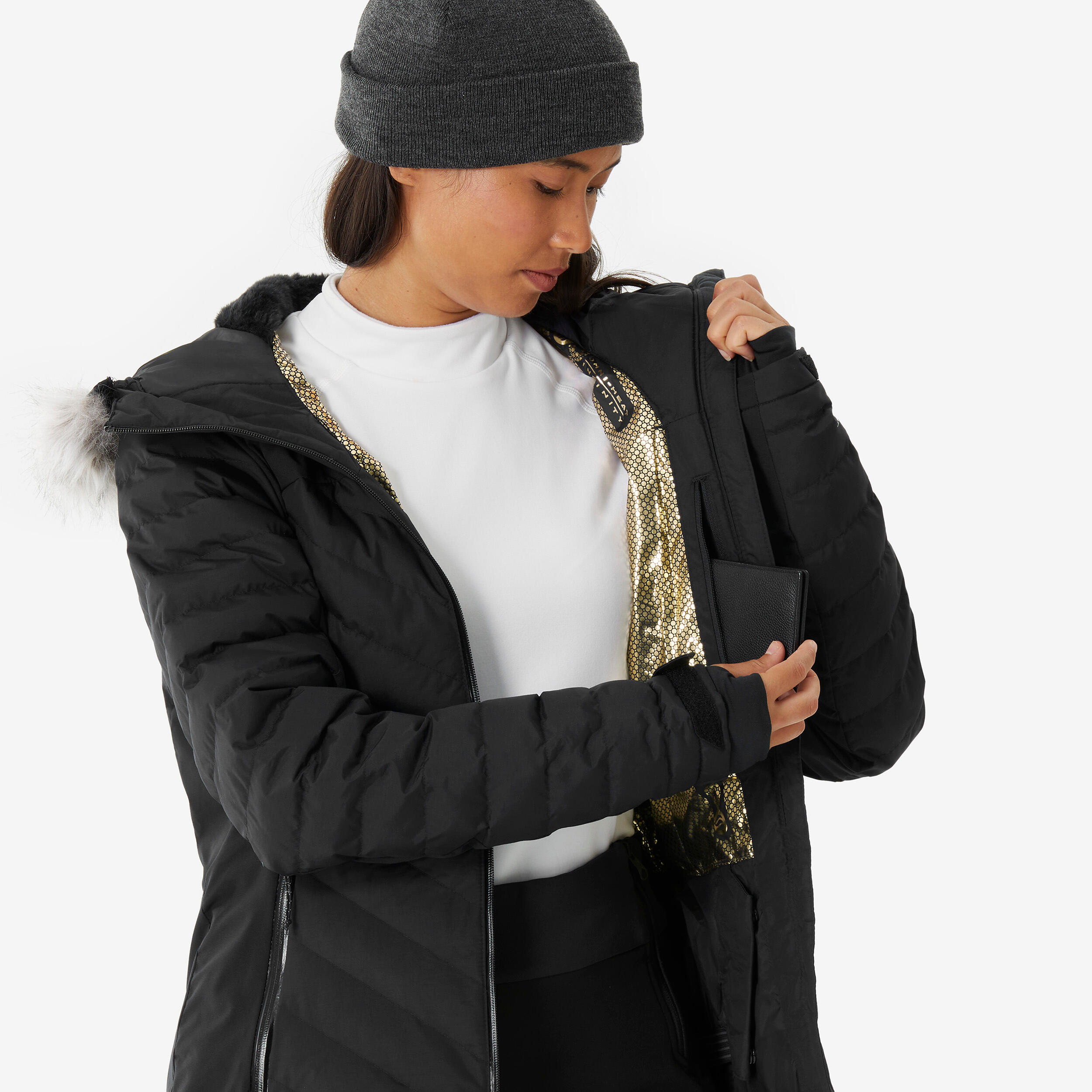 Giacca sci donna Columbia KENNEWICK CROSSING nera COLUMBIA Decathlon