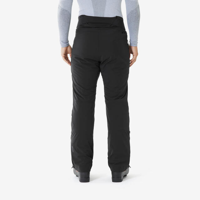 Skihose Herren sehr atmungsaktiv wasserdicht - 900 schwarz