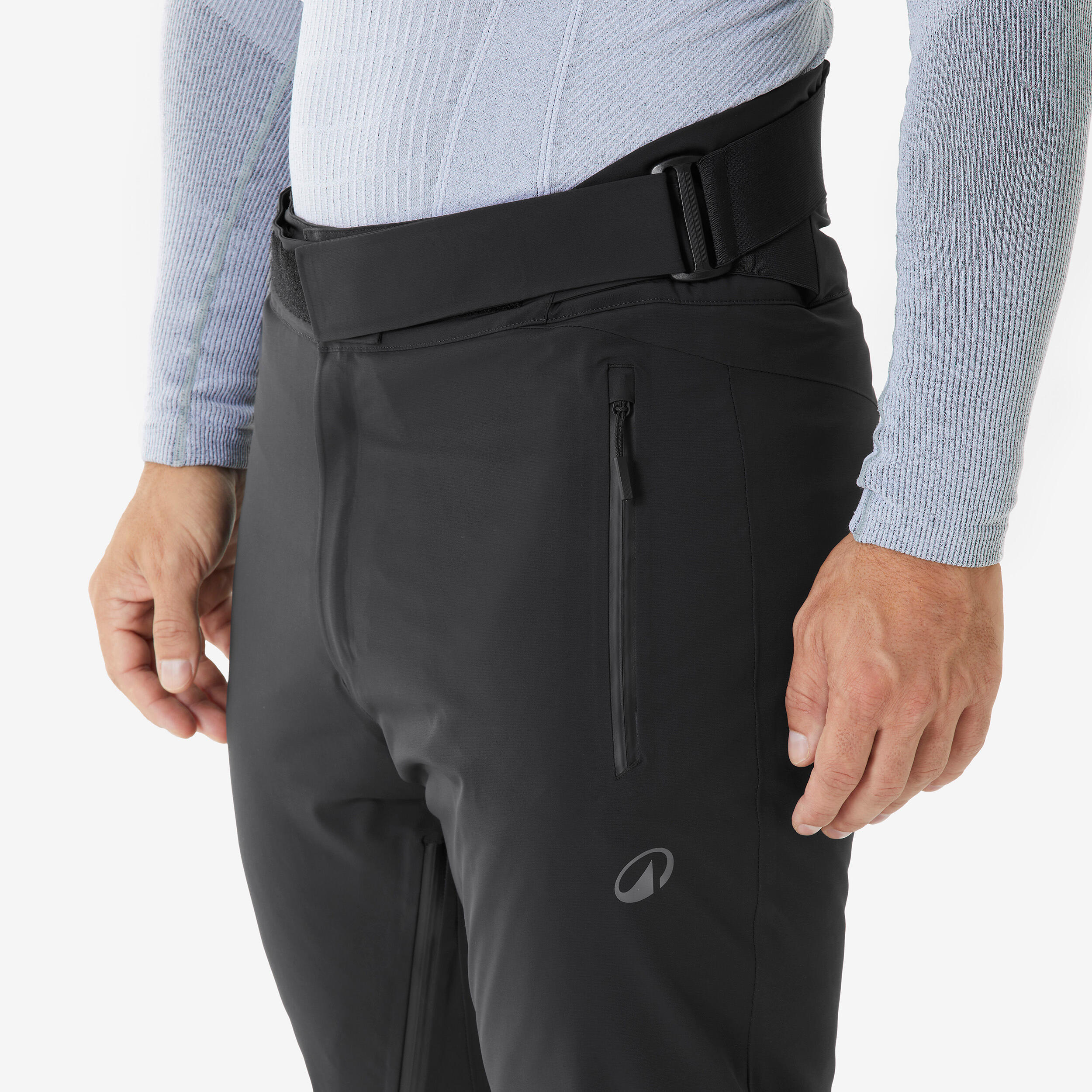Pantalón de esquí muy transpirable e impermeable hombre, 900 negro 3/8
