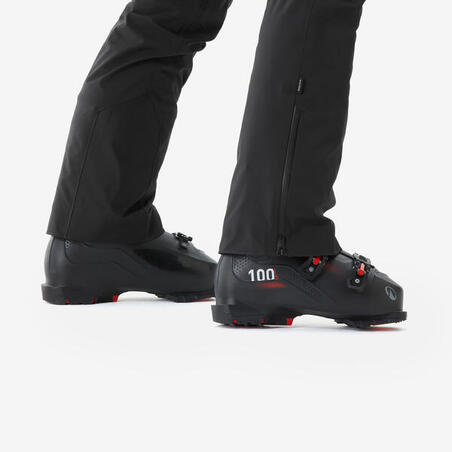 Штани чоловічі 900 для лижного спорту водонепроникні чорні