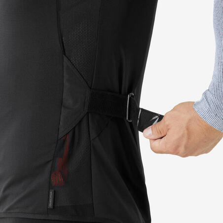 Захист спини чоловічий 500 для гірського велосипеда, лиж та сноуборду чорний