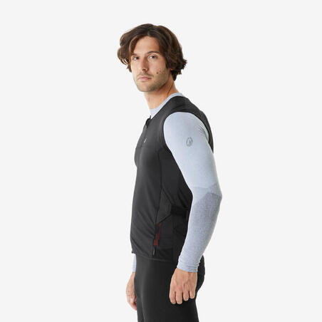 Захист спини чоловічий 500 для гірського велосипеда, лиж та сноуборду чорний