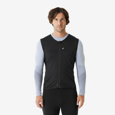 Gilet protezione dorsale sci/snowboard uomo DBCK 500 nero