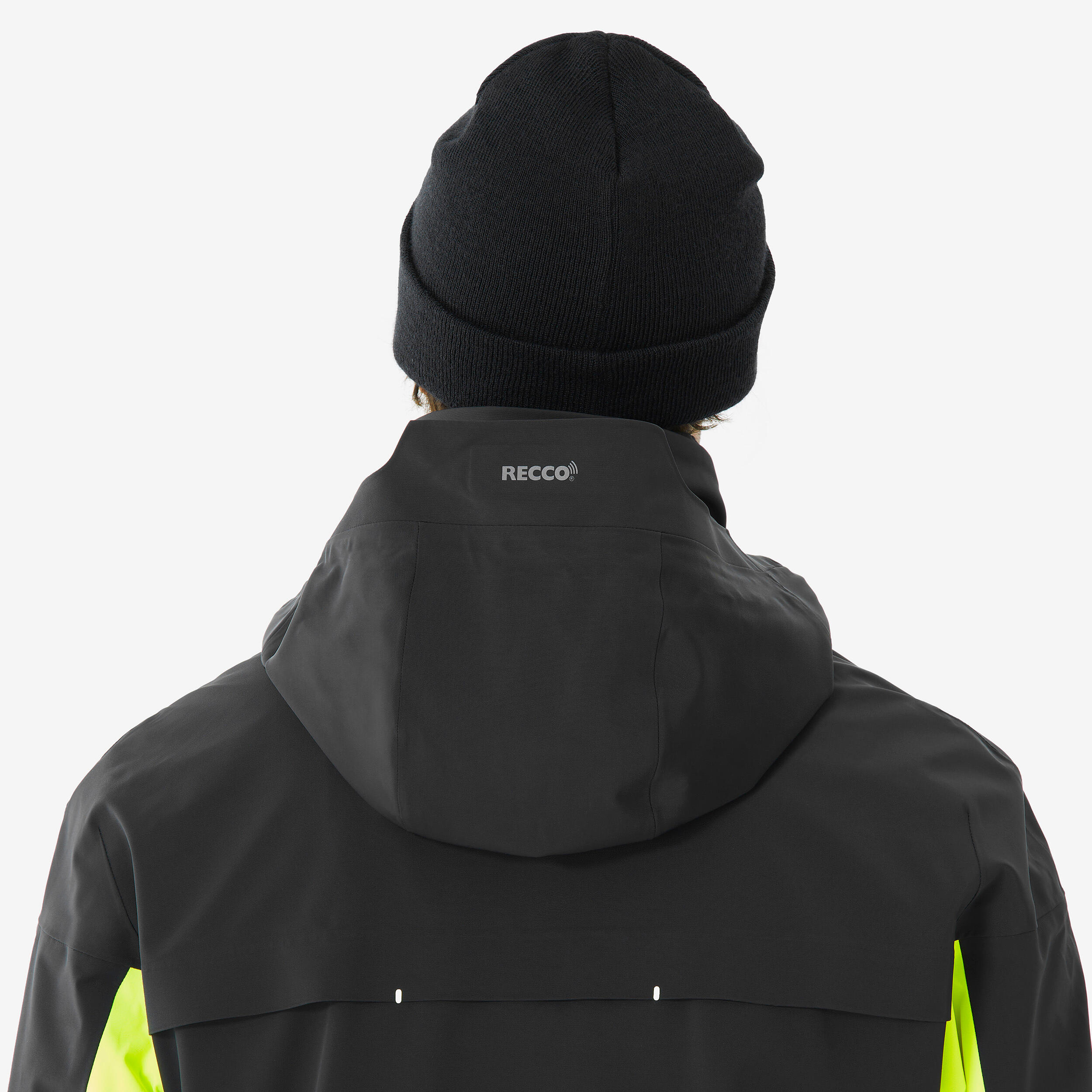 Veste de ski et snowboard très respirante et imperméable homme, JKT 900 noir 13/15