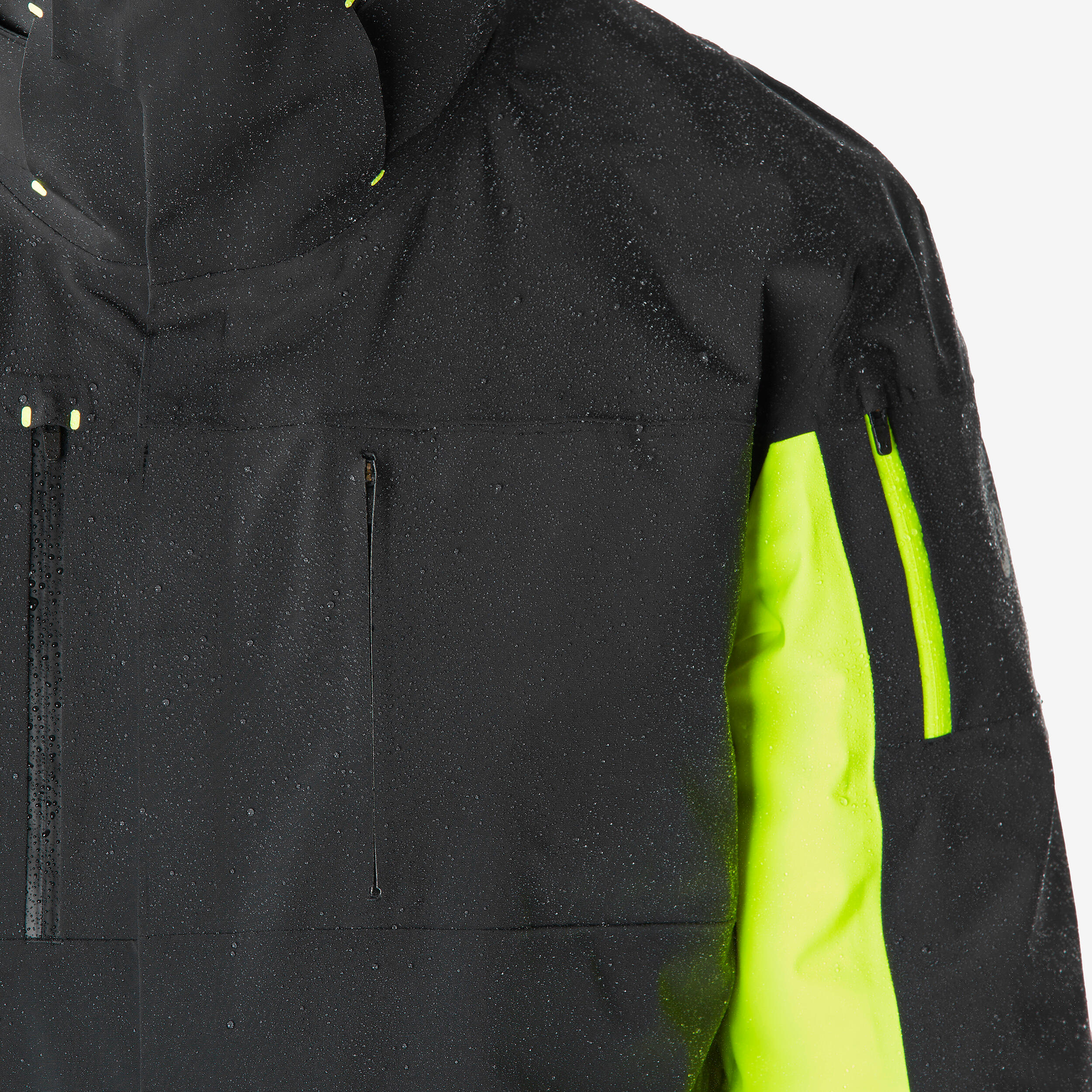 Veste de ski et snowboard très respirante et imperméable homme, JKT 900 noir 15/15