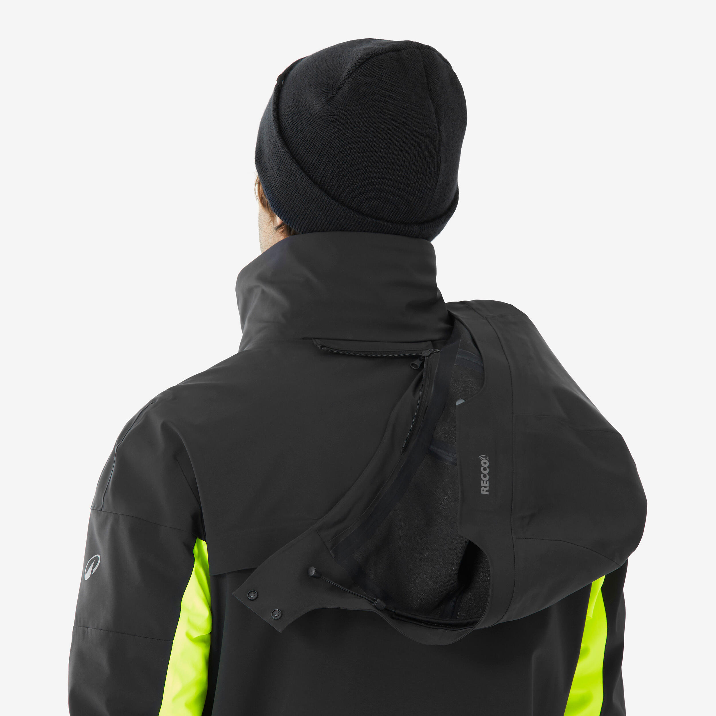 Veste de ski et snowboard très respirante et imperméable homme, JKT 900 noir 12/15