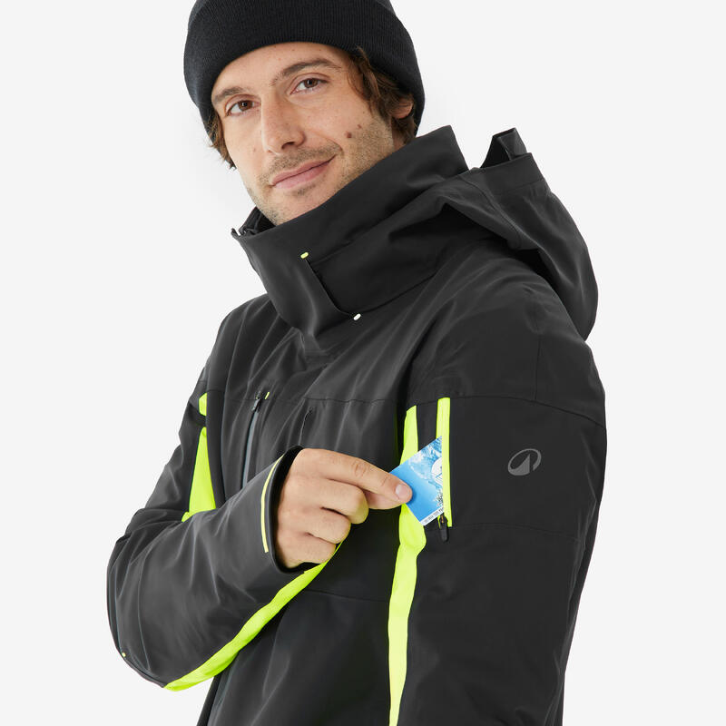 Pánská lyžařská a snowboardová bunda velmi prodyšná nepromokavá JKT 900