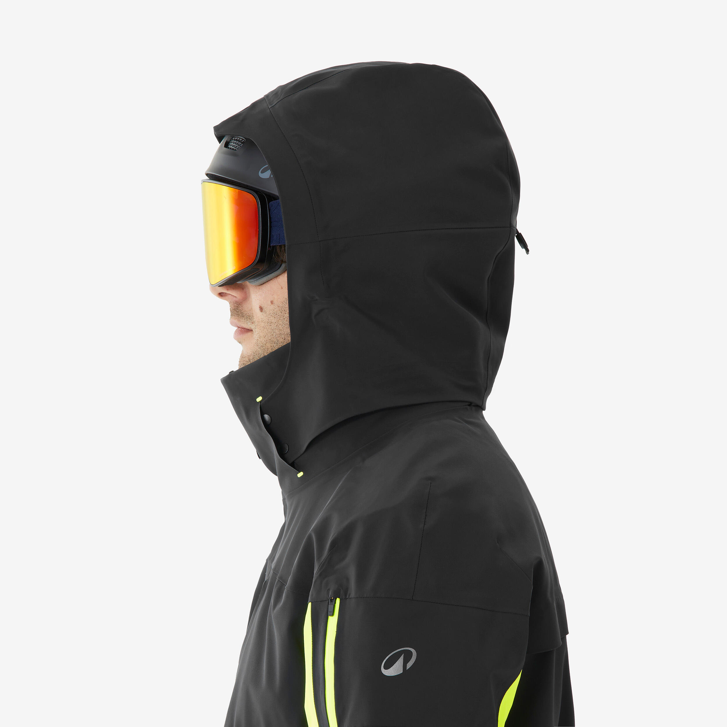 Veste de ski et snowboard très respirante et imperméable homme, JKT 900 noir 4/15