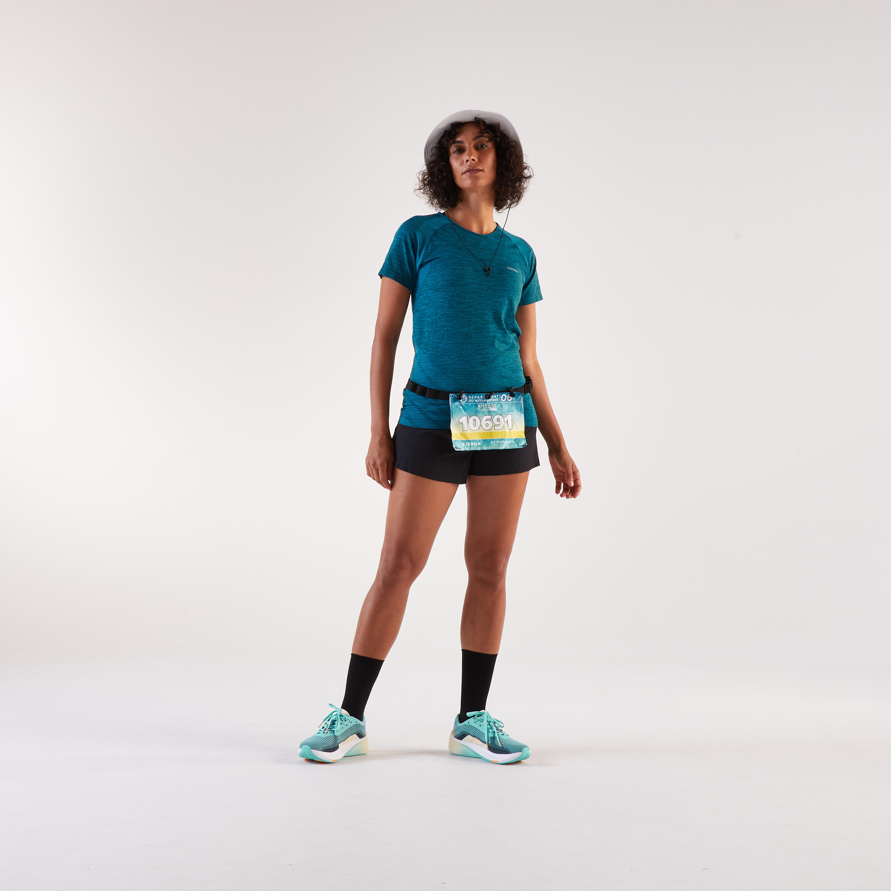 Ceinture porte dossard pour la course à pied 5/6