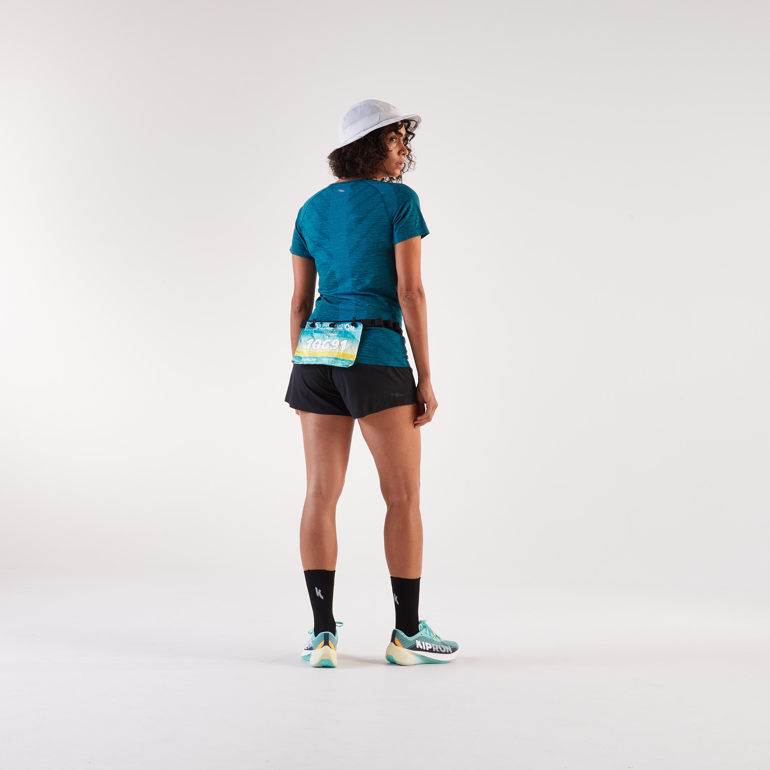 Ceinture porte dossard pour la course à pied 4/6
