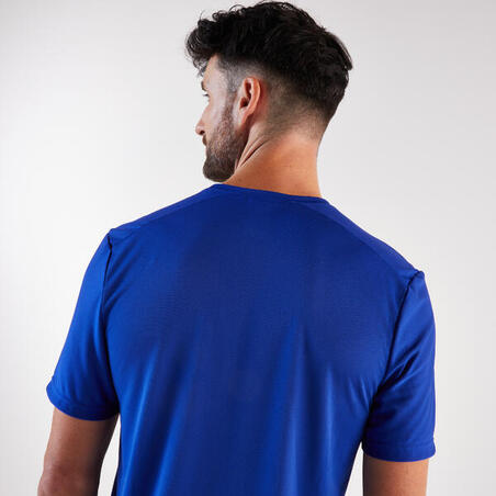 Футболка чоловіча Kiprun 100 для бігу синя