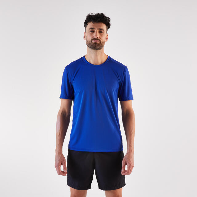 KIPRUN POLERA RUNNING HOMBRE RUN 100 AZUL