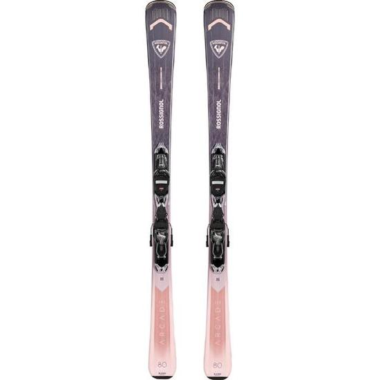 Narty all mountain damskie Rossignol Arcade W 80 z wiązaniami Look XP 10
