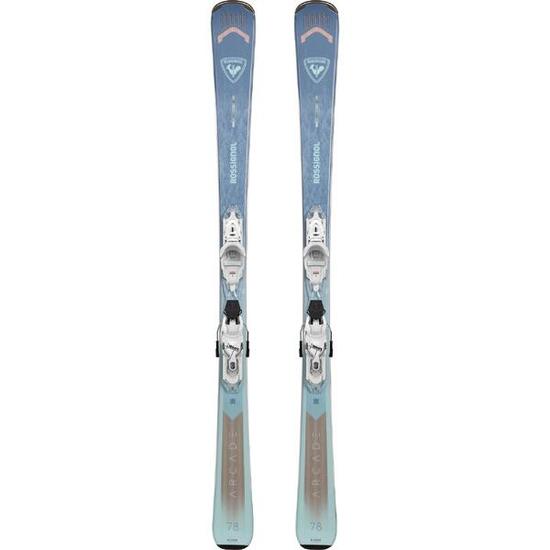Narty zjazdowe damskie Rossignol Arcade W 78 z wiązaniami Look XP 10