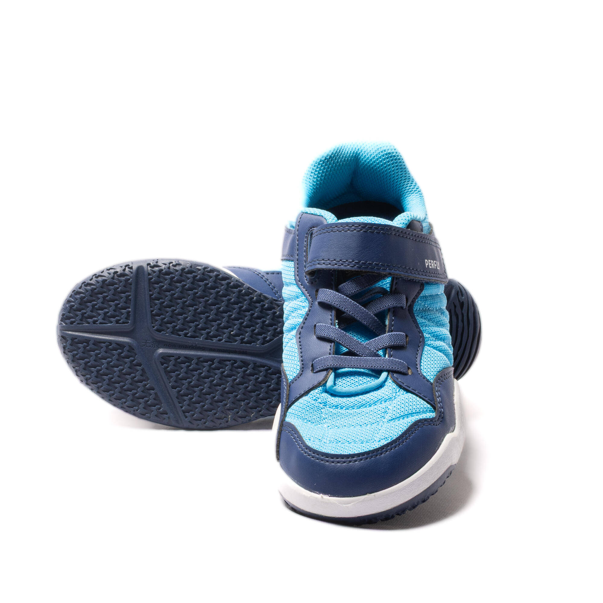 Junior Badminton Shoes BS 190 Blue Navy -  1