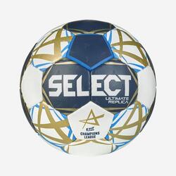 Ballon de handball taille 3 - Select Replica Champions League 25-26 bleu or