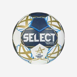 Balón de balonmano talla 1 - Select Réplica Champions League 25-26 azul oro