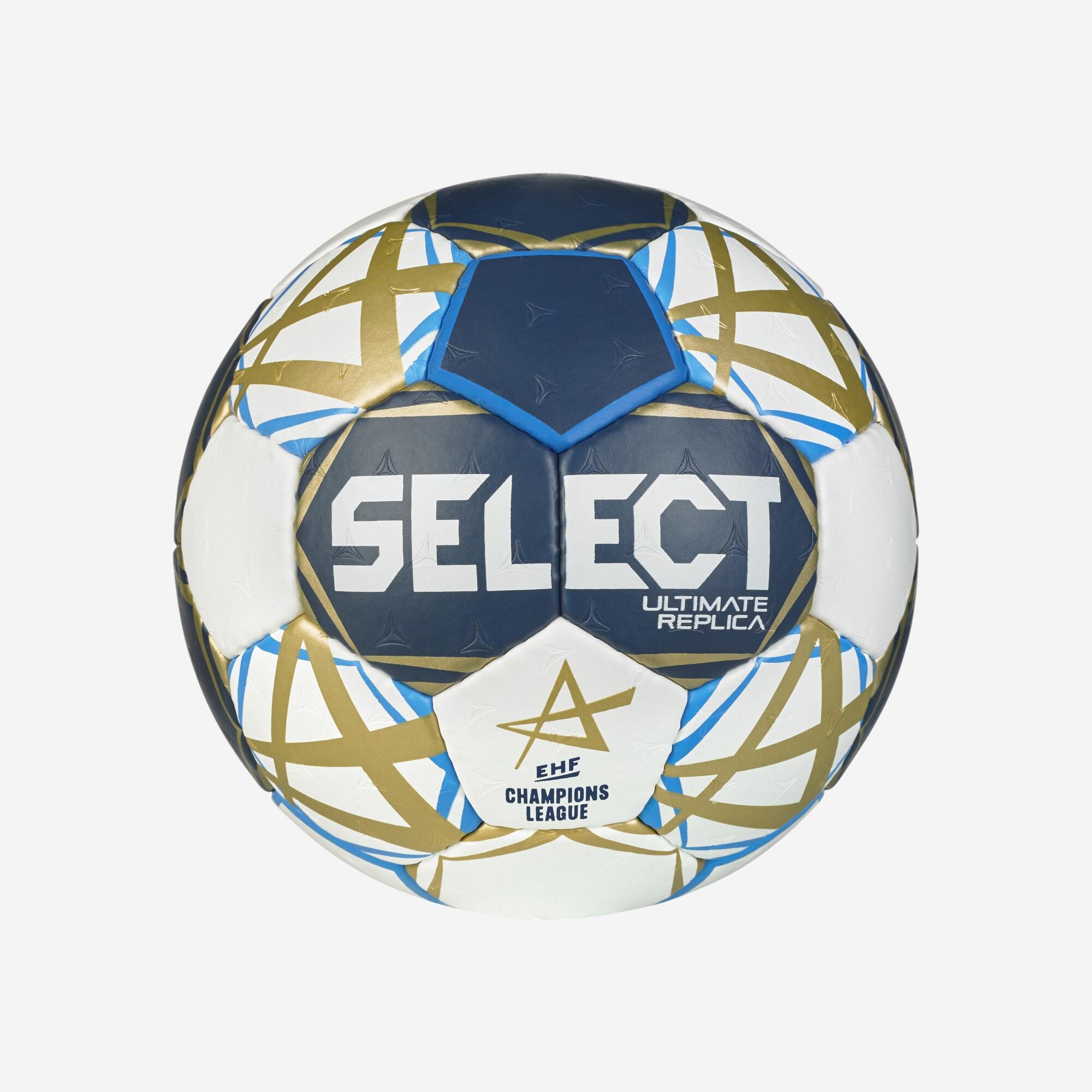 SELECT Replica Champions League 25-26 hádzanárska lopta modro-zlatá veľ. 1 1