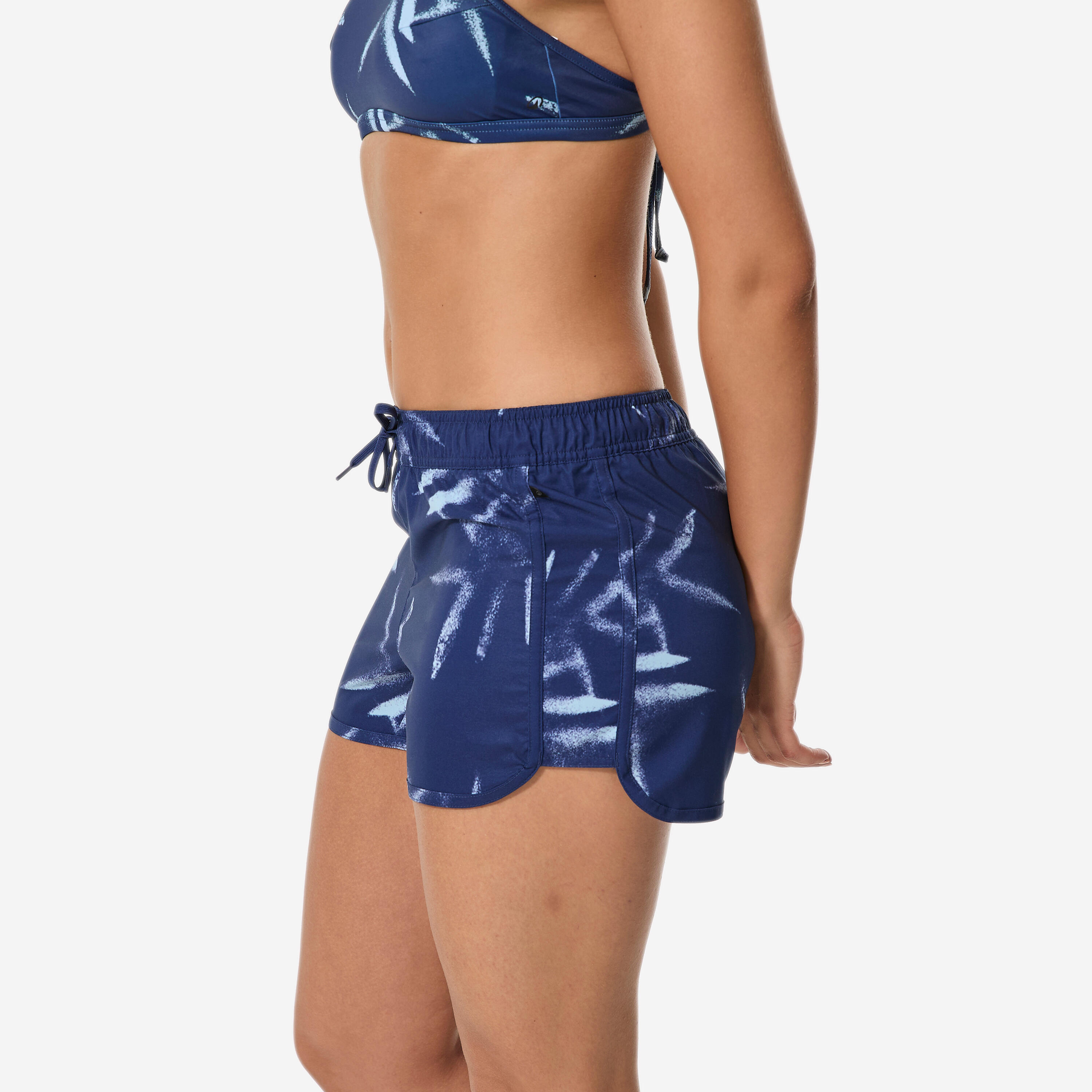 Boardshort voor dames Tini Bagheera marineblauw 4/8