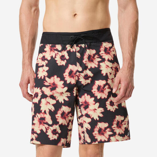 Costume mare surf uomo 900 lungo nero