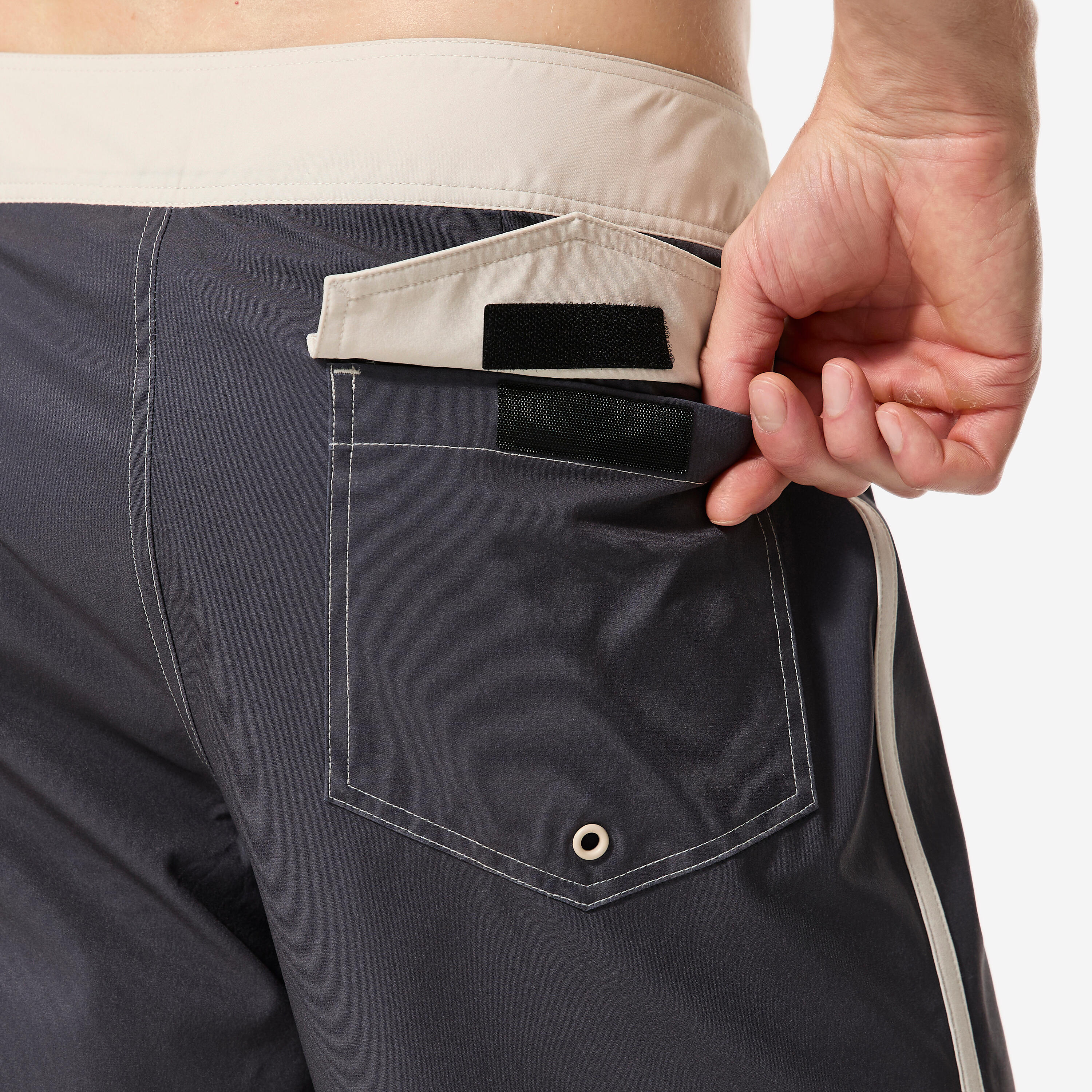 Short de surf mi-long 18 po homme, 500 7/8