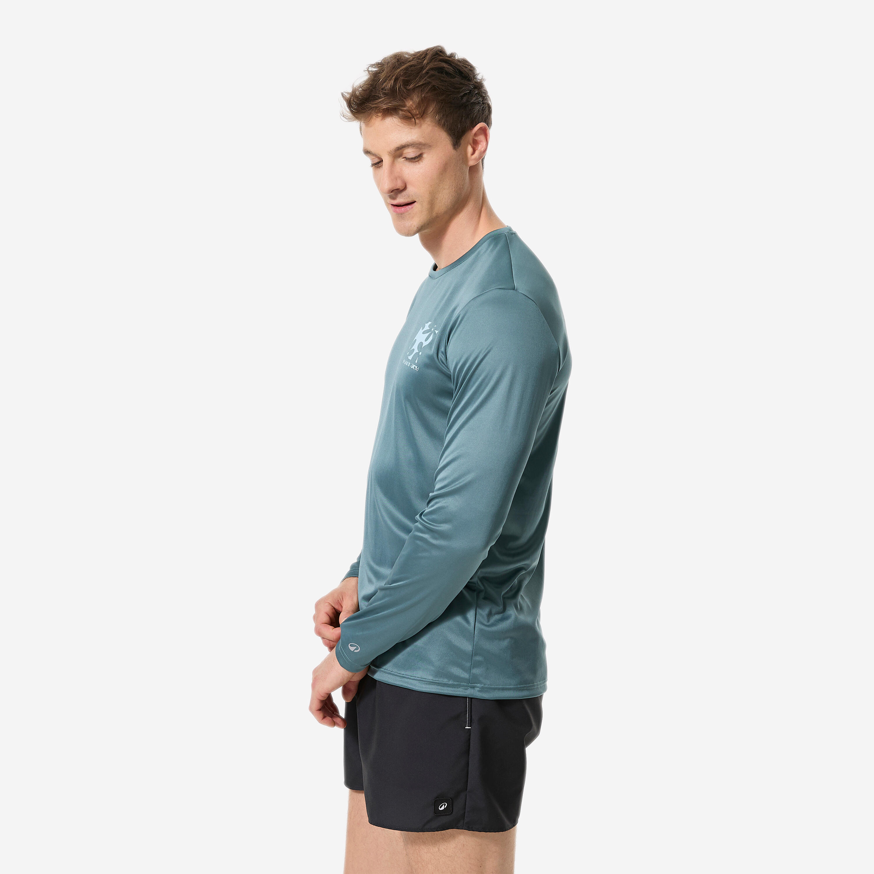 Men’s Long-Sleeved Surfing Rash Guard, Cutyflow - DECATHLON