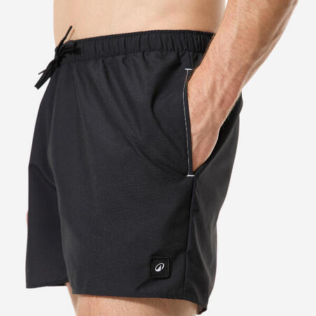 Шорти чоловічі 100 Hendaia для серфінгу чорні