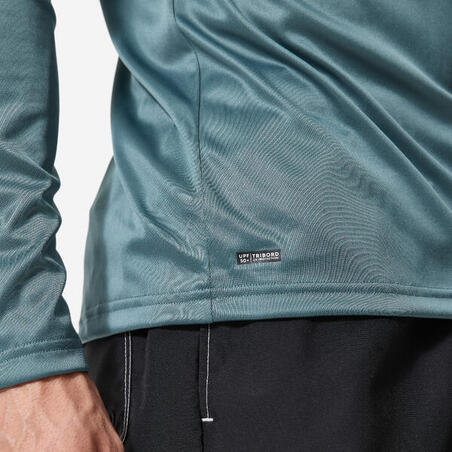 Футболка чоловіча сонцезахисна Cutyflow з довгими рукавами сіра