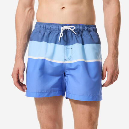 Boardshort surf short de bain court 15" homme, 100 Strippy