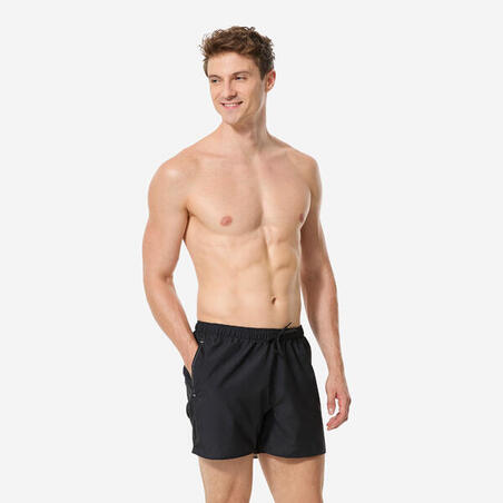 Шорти чоловічі 100 Hendaia для серфінгу чорні