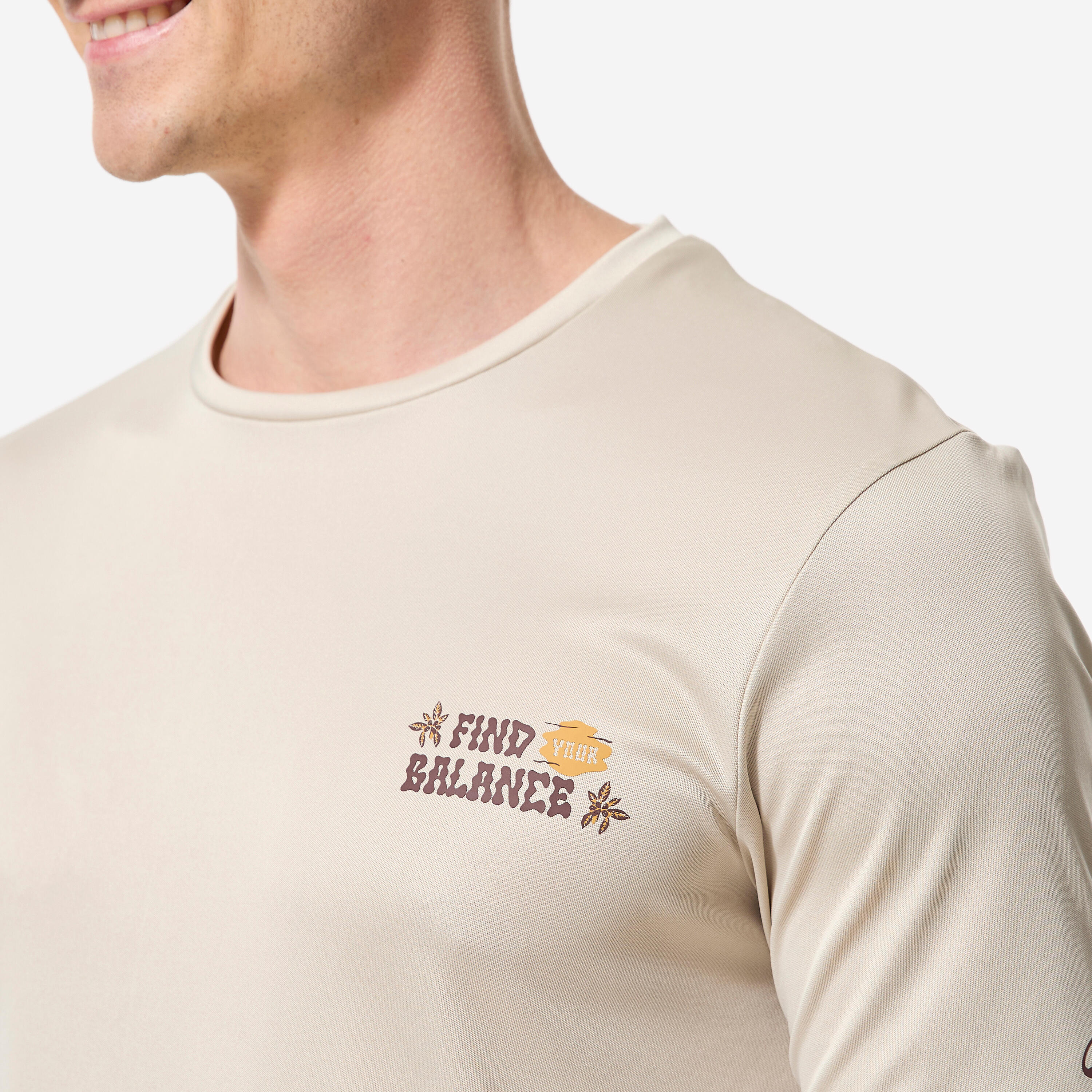 BALEAF Rashguard-zwemshirt met korte mouwen voor heren UPF 50 bescherming tegen de zon, Zwart, L
