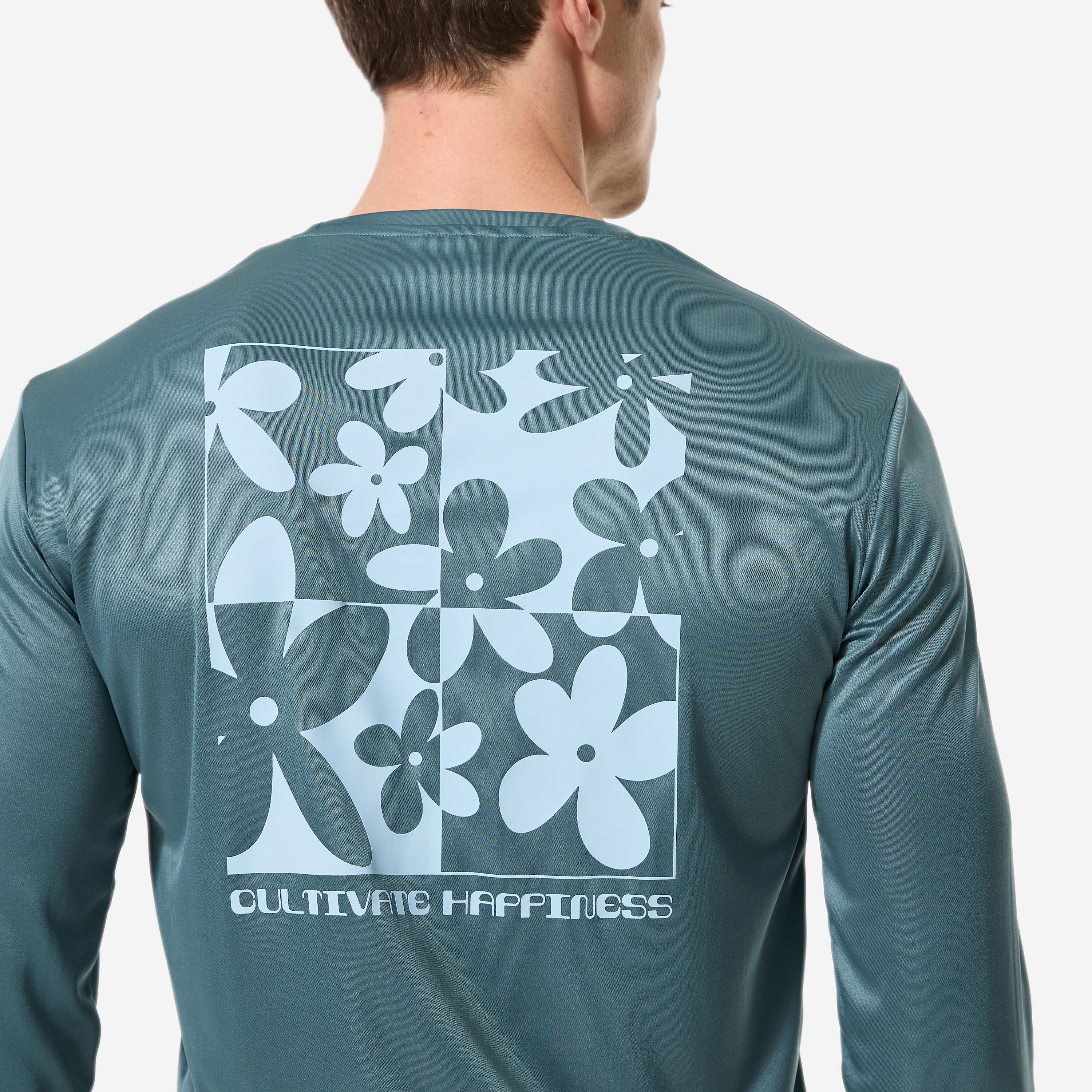 Men’s Long-Sleeved Surfing Rash Guard, Cutyflow - DECATHLON