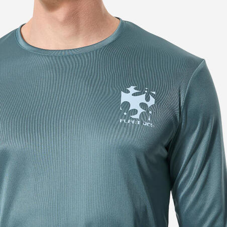 Футболка чоловіча сонцезахисна Cutyflow з довгими рукавами сіра