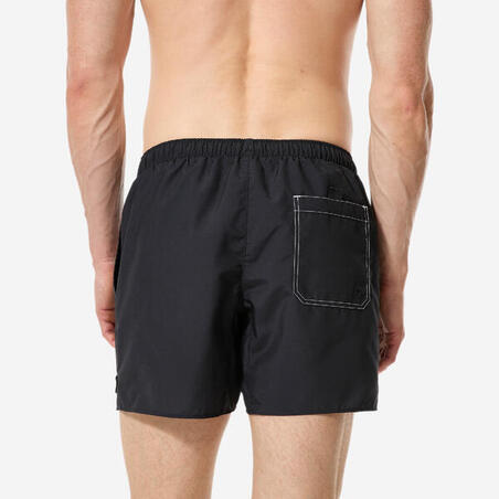 Шорти чоловічі 100 Hendaia для серфінгу чорні