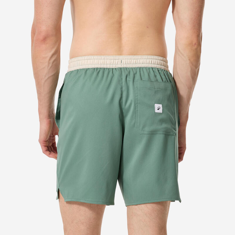 Pánské surfařské kraťasy 100 polodlouhé 18" Amphi Trunk